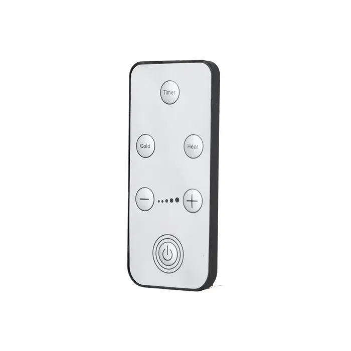 Calefactor PTC con Ventilador 1500W y Control Remoto, Color Blanco para Pared