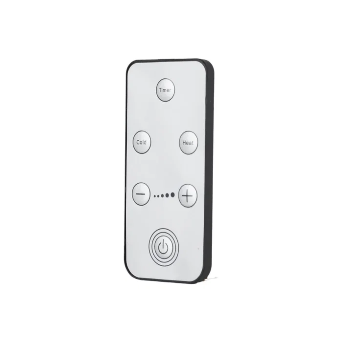 Calefactor PTC con Ventilador 1500W y Control Remoto, Color Blanco para Pared