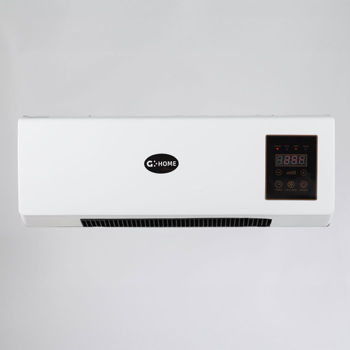 Calefactor Split de Pared 1500W PTC con Control Remoto, Termostato y Temporizador 24h, Blanco Calefactor Split de Pared 1500W PTC con Control Remoto, Termostato y Temporizador 24h, Blanco