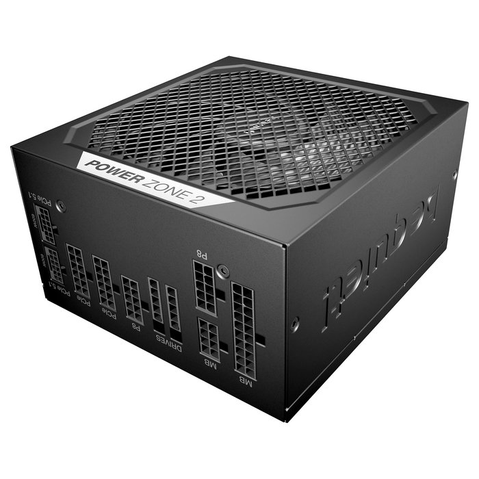Be Quiet! Power Zone 2 1200W Fuente de Alimentacion ATX 3.1 80 Plus Platinum Certificada, Modulable Totalmente, Color Negro, 1 Ventilador de 14 cm, Ruido 25.5 dB