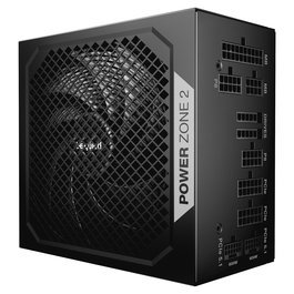 Be Quiet! Power Zone 2 1200W Fuente de Alimentacion ATX 3.1 80 Plus Platinum Certificada, Modulable Totalmente, Color Negro, 1 Ventilador de 14 cm, Ruido 25.5 dB