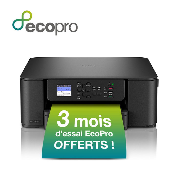 Brother DCP-J1310DW Impresora Multifunción Inyección de Tinta WiFi Negro