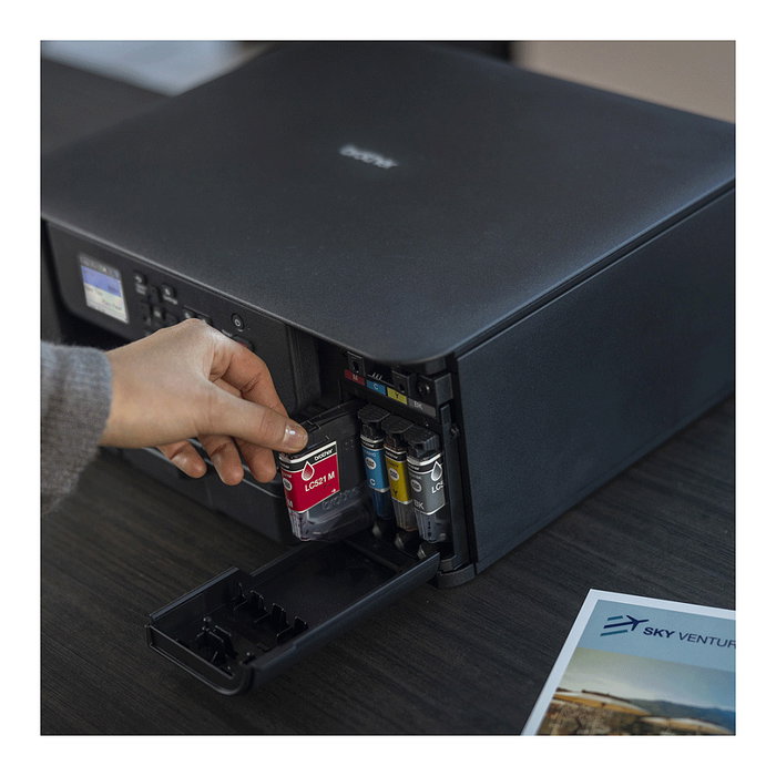 Brother DCP-J1310DW Impresora Multifunción Inyección de Tinta WiFi Negro