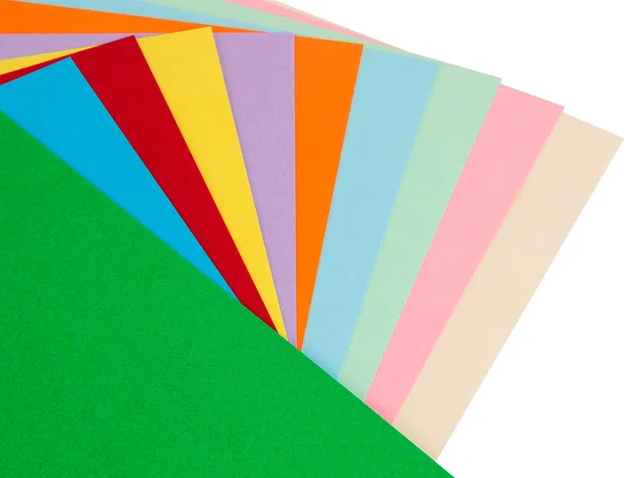 Liderpapel Cartulina A4 180g/m2 10 Colores Surtidos Paquete 100 Hojas