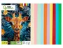 Liderpapel Cartulina A4 180g/m2 10 Colores Surtidos Paquete 100 Hojas