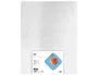 Liderpapel Papel Seda Blanco 52x76 cm 18 gr Paquete 25 Hojas