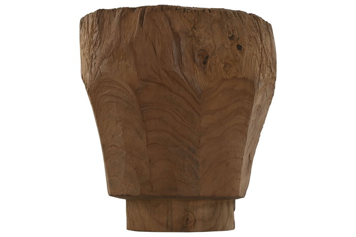 DKD Home Decor Lámpara Aplique de Pared Item Home 15 x 34 x 30 cm Teca Hecho a mano