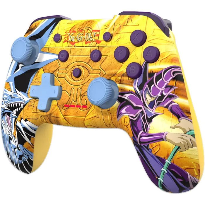 Freaks And Geeks Mando inalámbrico para Switch y PC - Mago Oscuro vs Dragón Blanco de Ojos Azules Freaks And Geeks Mando inalámbrico para Switch y PC - Mago Oscuro vs Dragón Blanco de Ojos Azules