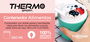 Thermosport Recipiente Hermético para Comida, Doble Pared, 380ml, 10 x 11.5 x 10 cm (12 Unidades)