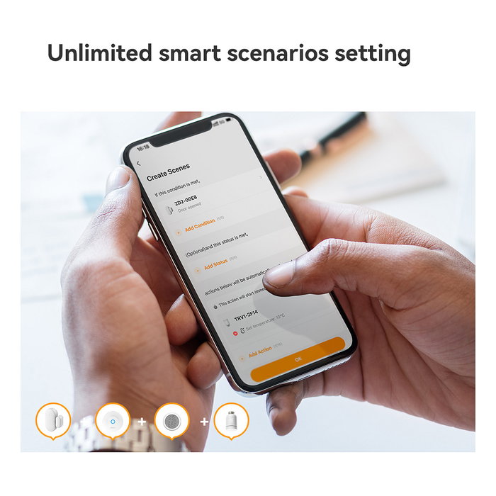 Imou TRV1 Termostato de Radiador Inteligente ZigBee