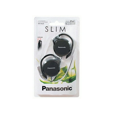 Panasonic RP-HS 46 E-K Auriculares Clip-On Alámbrico Música Negro 1.1m