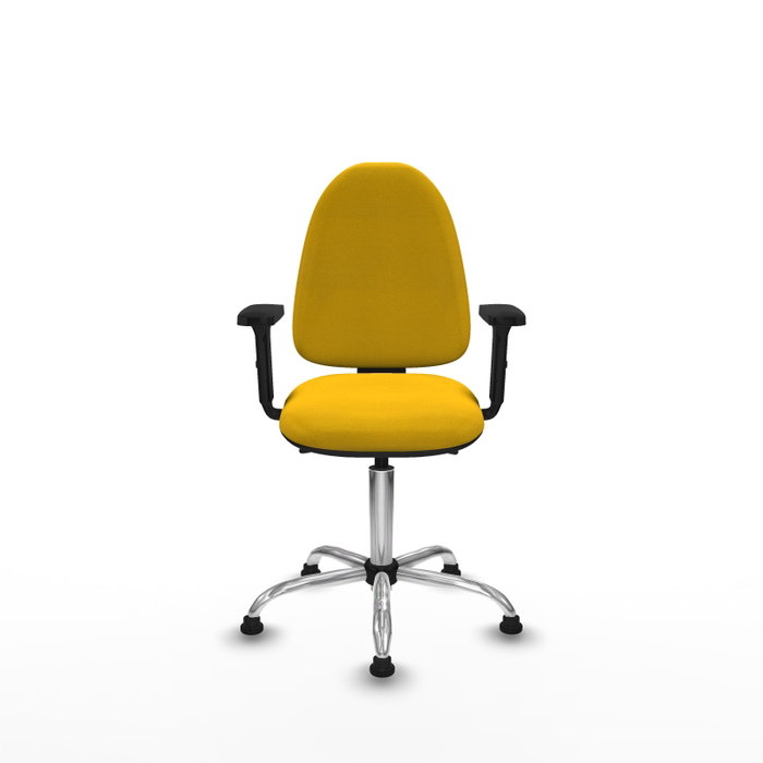 PIQUERAS Y CRESPO Silla de oficina Aýna con mecanismo Asincro Amarillo PIQUERAS Y CRESPO Silla de oficina Aýna con mecanismo Asincro Amarillo