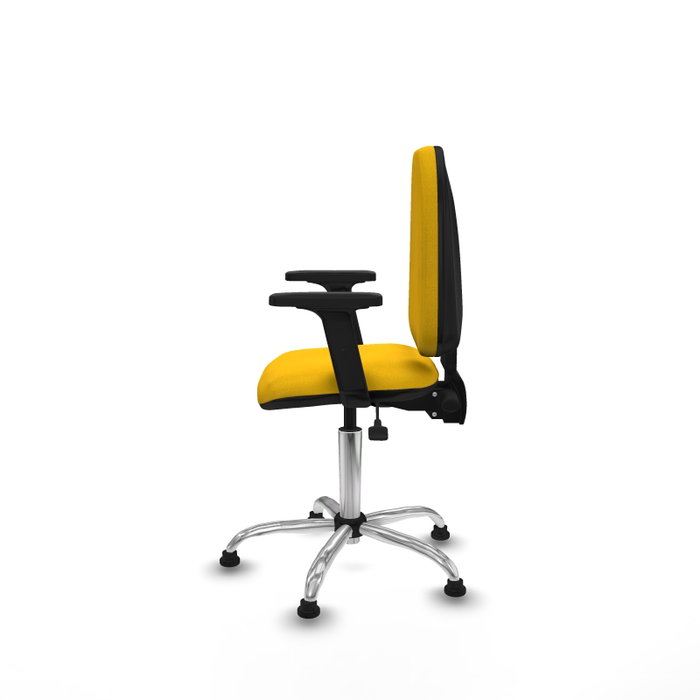 PIQUERAS Y CRESPO Silla de oficina Aýna con mecanismo Asincro Amarillo PIQUERAS Y CRESPO Silla de oficina Aýna con mecanismo Asincro Amarillo