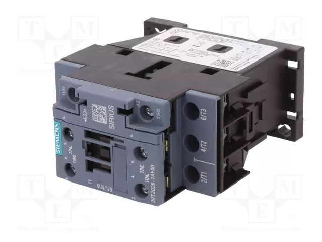 SIEMENS 3RT2026-1AF00 Contactor 3-polar 110VAC