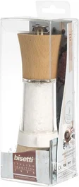 Bisetti Molino de sal Pisa 18 cm Madera / Acrílico