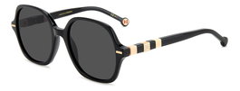 Carolina Herrera HER-0106-S-KDX Gafas de sol negras con cristal degradado