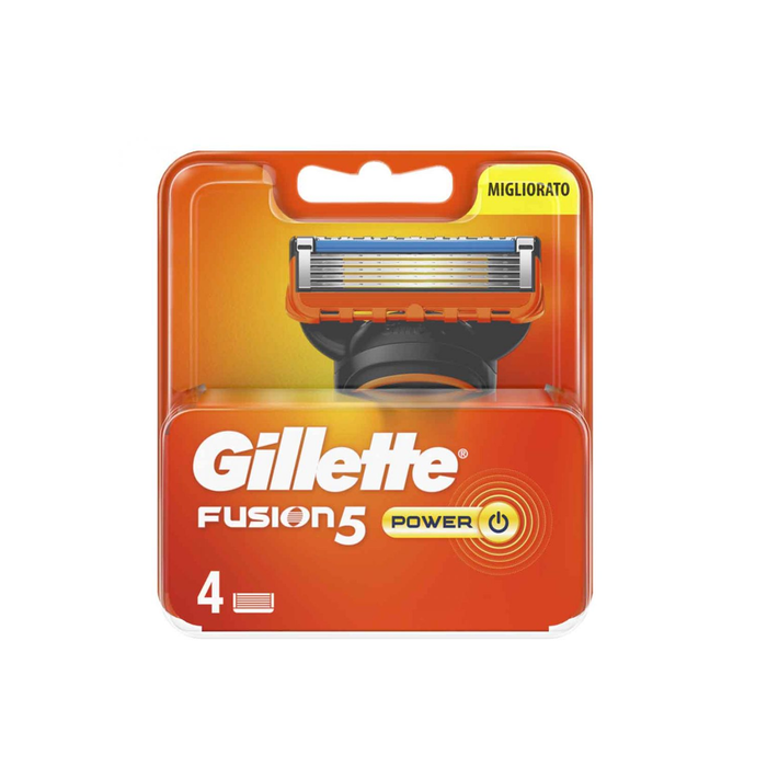 Gillette Cuchillas de Recambio para Fusion5 Power Razor con Cuchillas Anti-Fricción Gillette Cuchillas de Recambio para Fusion5 Power Razor con Cuchillas Anti-Fricción