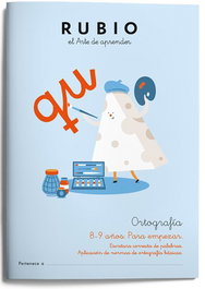 Cuaderno Rubio A4 Ortografia Nº3 - Para Empezar (8-9 Años) (Set de 5)