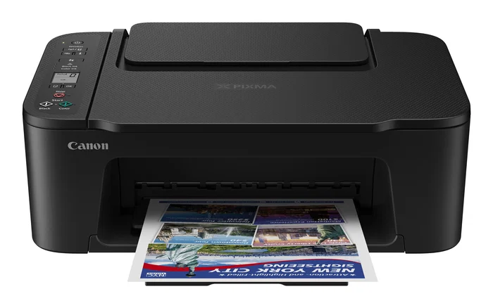 Canon PIXMA TS3750i Impresora Multifunción A4 WiFi Inyección de Tinta Color 4800x1200 DPI, Impresión y Escaneo, Copiadora, AirPrint, Negro