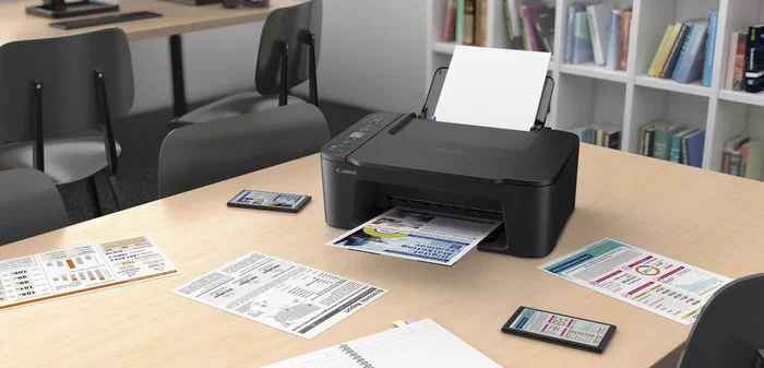 Canon PIXMA TS3750i Impresora Multifunción A4 WiFi Inyección de Tinta Color 4800x1200 DPI, Impresión y Escaneo, Copiadora, AirPrint, Negro