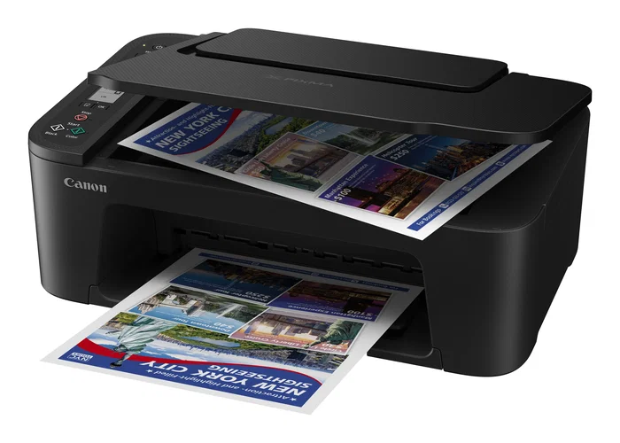 Canon PIXMA TS3750i Impresora Multifunción A4 WiFi Inyección de Tinta Color 4800x1200 DPI, Impresión y Escaneo, Copiadora, AirPrint, Negro