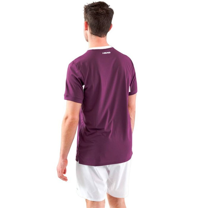 Camiseta de Manga Corta Hombre Head 811443-LC Morado (S)