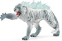 Schleich 70147 ELDRADOR CREATURES Figura Tigre de Hielo, Juguete con Cristales Traseros Feroces y Aterradores