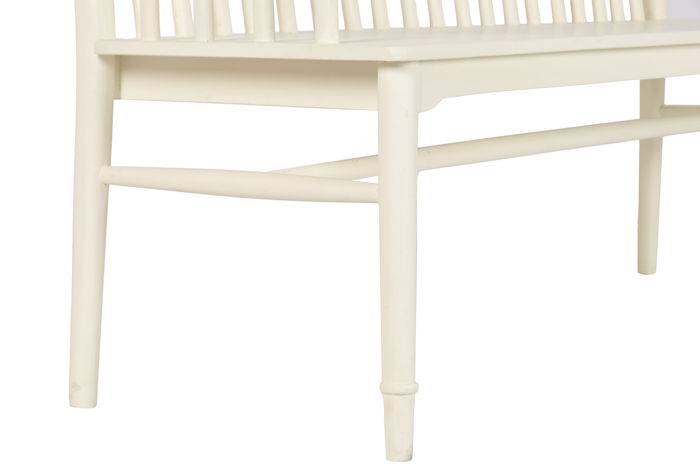 DKD Home Decor Banco Tradicional Crema 153 x 54 x 98 cm