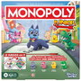 Monopoly Juego Monopoly Junior 2 En 1 G1856, Tablero Doble Cara Dos Niveles de Juego, Español, +4 Años