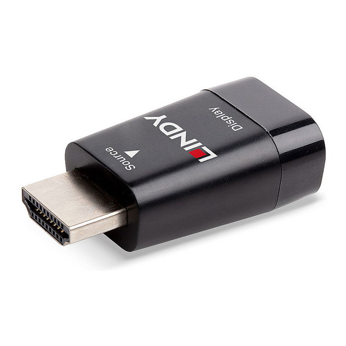 LINDY Adapter HDMI a VGA Dongle 1080p, Conector HDMI Typ A macho a VGA hembra