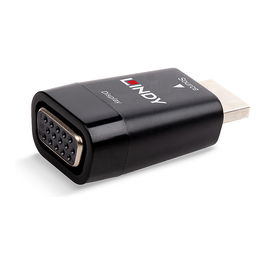 LINDY Adapter HDMI a VGA Dongle 1080p, Conector HDMI Typ A macho a VGA hembra
