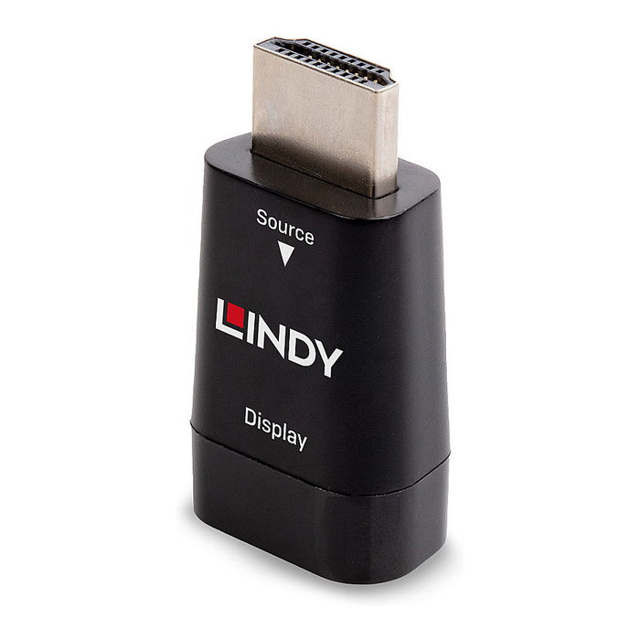 LINDY Adapter HDMI a VGA Dongle 1080p, Conector HDMI Typ A macho a VGA hembra