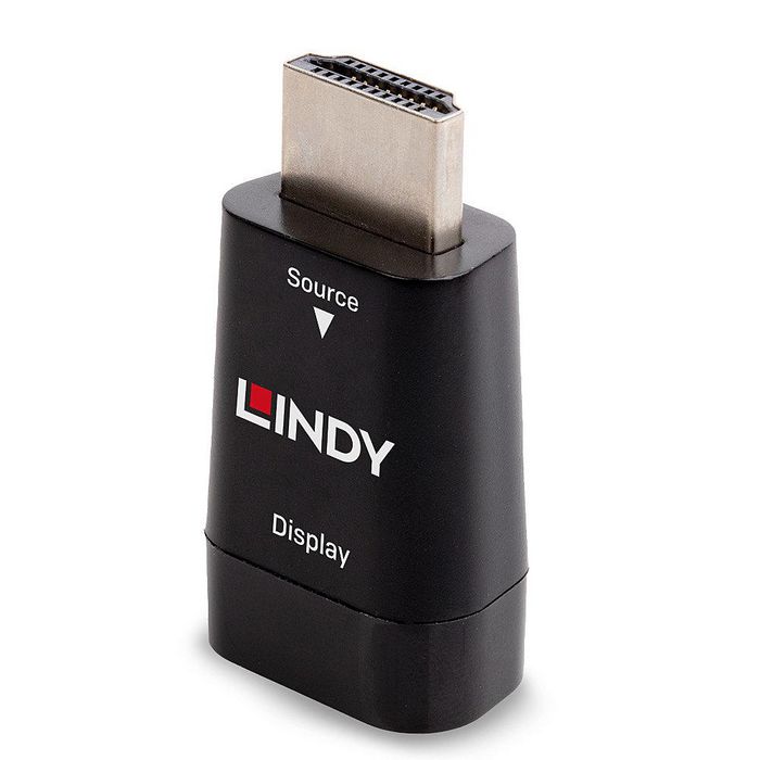 Lindy 38194 Adaptador HDMI a VGA Dongle 1080p Negro Lindy 38194 Adaptador HDMI a VGA Dongle 1080p Negro