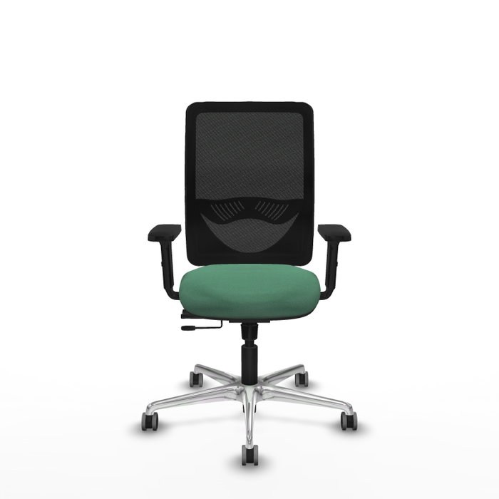 PIQUERAS Y CRESPO Silla de oficina Zulema con mecanismo Sincro/Traslack, Verde esmeralda y Negro PIQUERAS Y CRESPO Silla de oficina Zulema con mecanismo Sincro/Traslack, Verde esmeralda y Negro