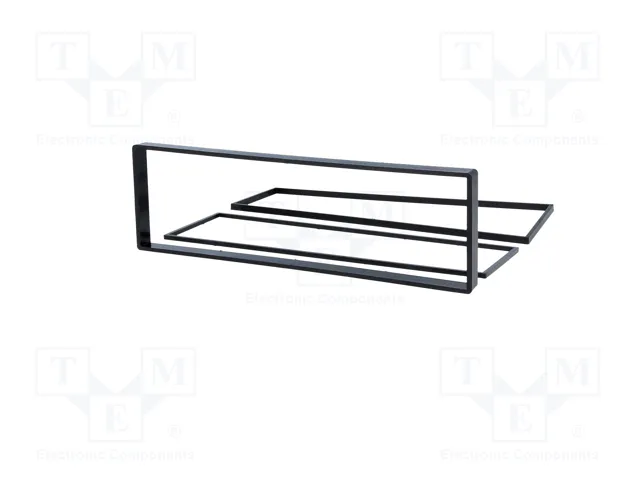ACV Bastidor de montaje de radio 1 DIN para Citroën y Peugeot, negro ACV Bastidor de montaje de radio 1 DIN para Citroën y Peugeot, negro