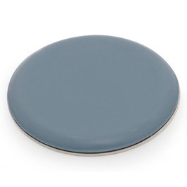 HERRAJES ALK 595.81 Reto Deslizante Redondo Base Ptef Con Adhesivo Ø60 mm Set de 50 Unidades, PTFE