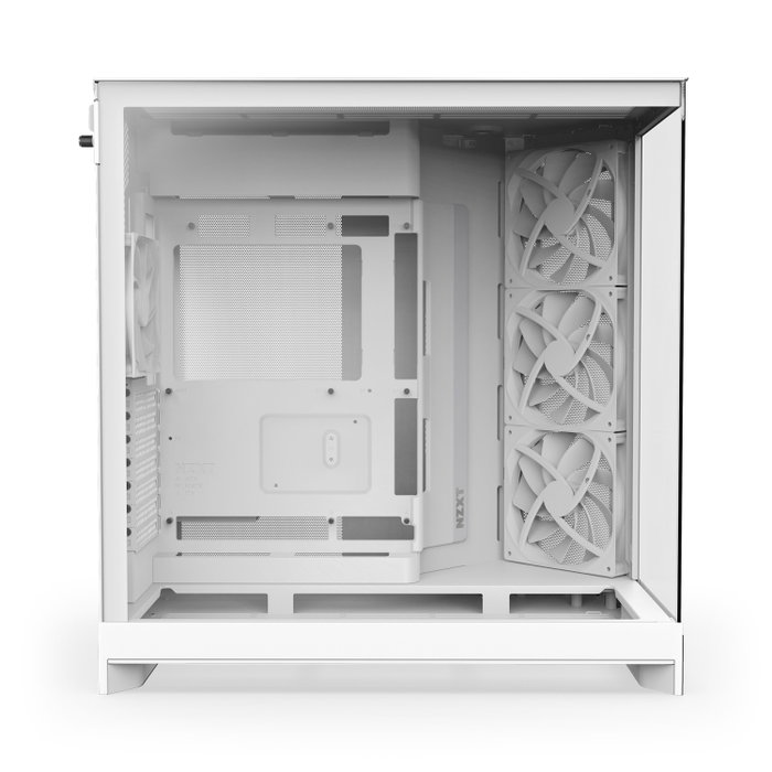NZXT H9 Flow (2025) All White Midi Tower