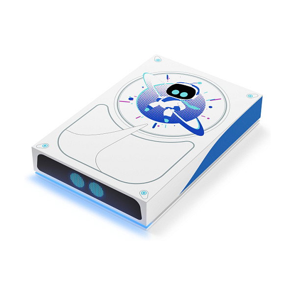 Seagate Game Drive Astro Bot Edición Limitada 5 TB Disco Duro Externo Blanco y Azul USB 3.2 Gen 1