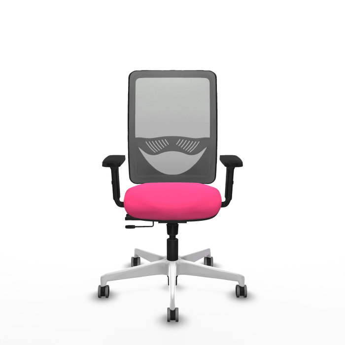 PIQUERAS Y CRESPO Silla de oficina Zulema Rosa y Gris PIQUERAS Y CRESPO Silla de oficina Zulema Rosa y Gris