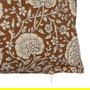 Cojín Beige-Marrón 100% Algodón 60 X 40 cm (Set de 2)