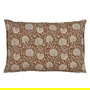 Cojín Beige-Marrón 100% Algodón 60 X 40 cm (Set de 2)