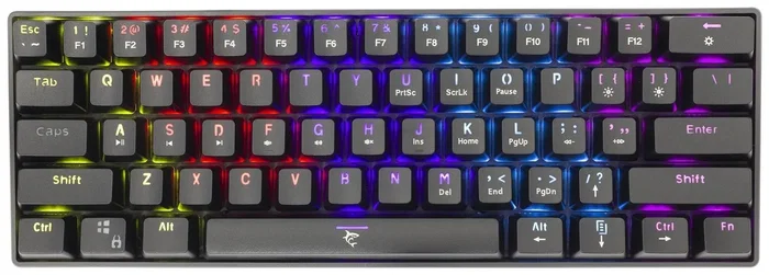 Black Shark GK-2022 Shinobi US Klawiatura mechaniczna Black Switch Marrón