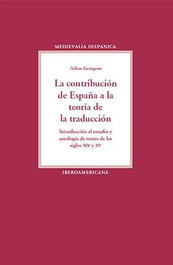 Contribución de España a teoría de traducción, Nelson Cartagena - IBEROAMERICANA - VERVUERT