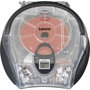 Lenco SCD-24TR Radio Portátil Digital Bluetooth FM con Pantalla LCD - Transparente