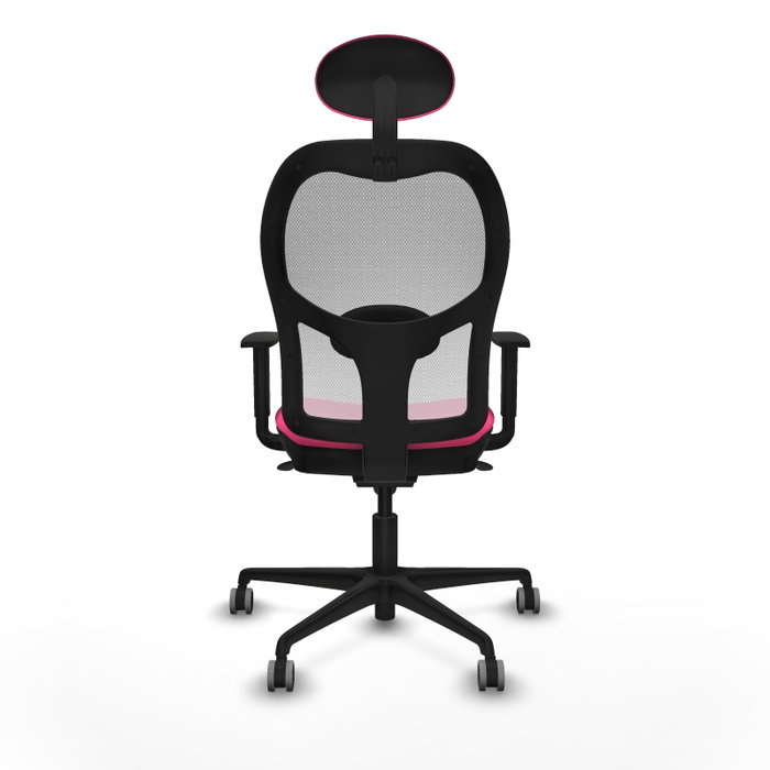 PIQUERAS Y CRESPO Silla de oficina Jorquera Rosa y Blanca PIQUERAS Y CRESPO Silla de oficina Jorquera Rosa y Blanca