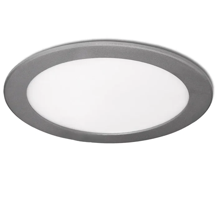 GR RDP1305-20W-CW Placa LED Circular 240mm 20W 2000Lm Luz Blanca Fría 6000K, Reemplazo Bombilla 120W, IP25, para Interior