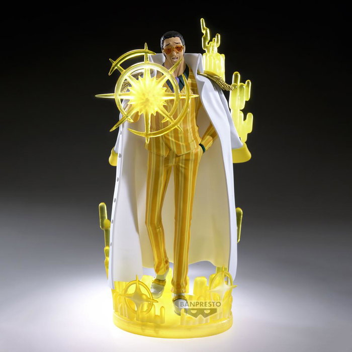 Banpresto One Piece The Shukko Figura Borsalino Logia Luz