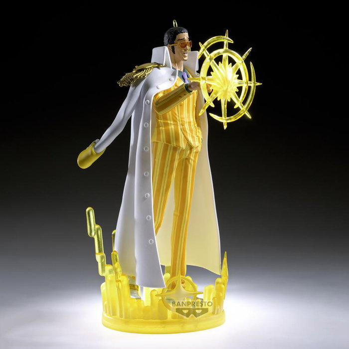 Banpresto One Piece The Shukko Figura Borsalino Logia Luz