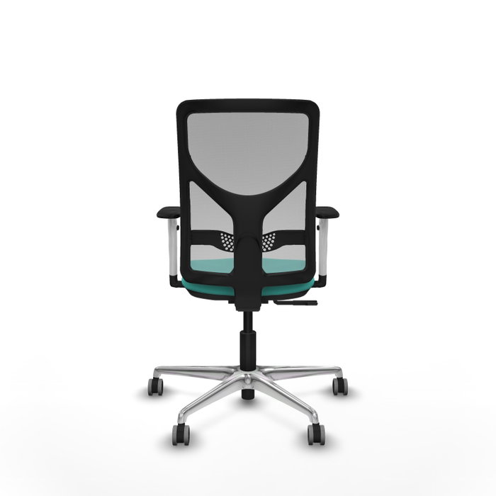 PIQUERAS Y CRESPO Silla de oficina Motilla con mecanismo Sincro, Turquesa y Gris PIQUERAS Y CRESPO Silla de oficina Motilla con mecanismo Sincro, Turquesa y Gris