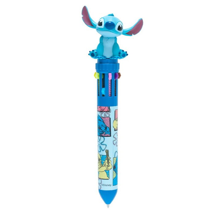 ERIK Boligrafo 3D 10 colores Stitch Disney Topper PVC ERIK Boligrafo 3D 10 colores Stitch Disney Topper PVC